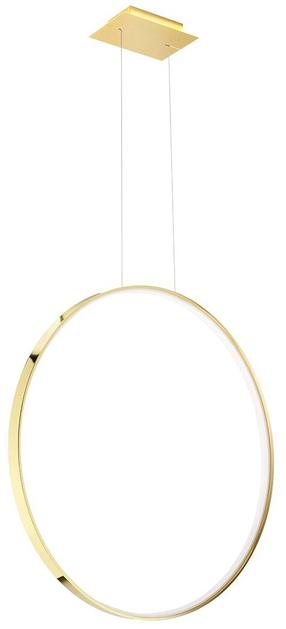 Šviestuvas kabinamas Thoro Lighting Rio 78 TH.248, LED, 3000 °K, 1 x 50 W, aukso sp. / aukso sp.