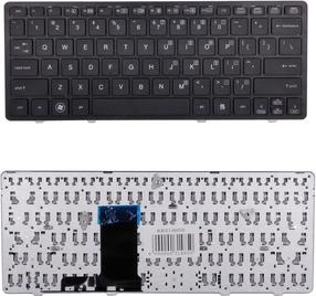 Portatīvo datoru tastatūras HP KB314850 for HP Elitebook 2560P with frame (US), Angļu (US), melna krās.