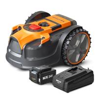 Prekė su pažeista pakuote. Belaidis vejos pjovimo robotas Lawnmaster 24 V, 4 Ah, 250 m2