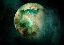 Fototapetas Artgeist Green Pangea 5XLFT2148, 315 cm x 450 cm