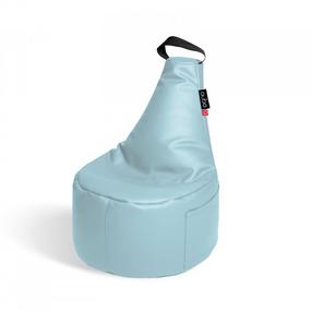 Sėdmaišis Fusion Polia Soft Fit, žydra sp., 120 l