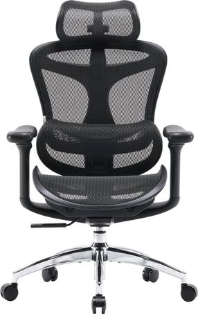 Игровой стул Sihoo Doro C300L, 52 x 42 x 120 - 126 см, черный цв.