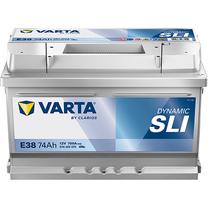 Akumuliatorius Varta SIL E38, 12 V, 74 Ah, 750 A