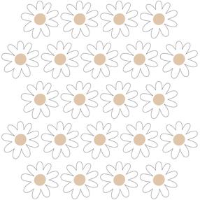 Sieninis lipdukas BabyOno Daisies VI, balta sp.