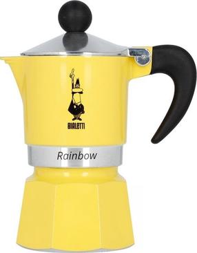 Moka kavinukas Bialetti Rainbow 4981, 0.05 l, geltona sp.