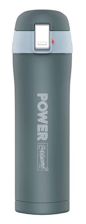 Термо-кружка Maestro Vacuum Flask Power, 0.4 л, серый цв.