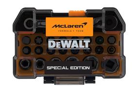 Skrūvgriežu uzgaļu komplekts Dewalt McLaren, 110 mm, 1/4", Ø70 mm