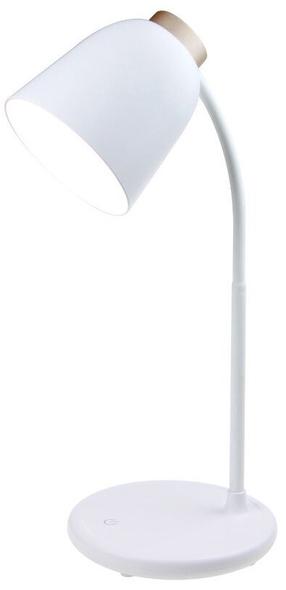 Galda stāvlampas CristalRecord Hadar 04-411-03-100, LED, 4W, balta krās./balta krās.