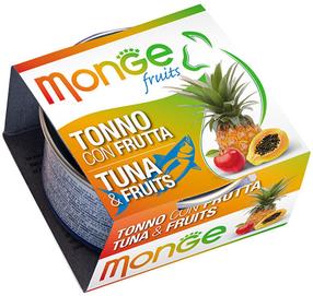 Kassi märgtoit Monge Fruits, kalaliha/tuunikala, 0.08 kg