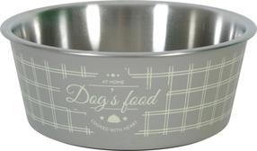 Bļoda dzīvniekam Zolux Food, 0.75 l, 15 cm x 15 cm x 6.2 cm, pelēka krās.