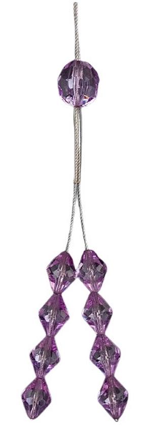 Dekoratyvinė užuolaidų virvė 12, violetinė sp.