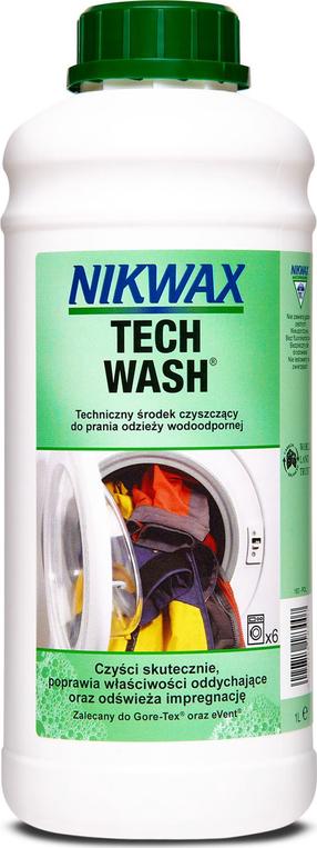 Šķidrs mazgāšanas līdzeklis Nikwax Tech Wash Garment Cleaner, 1 l