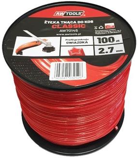 Шпуля для газонокосилки AWTools AW70145, 100 м x 2.7 мм