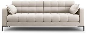 Sofa Micadoni Home Mamaia 4 Seats, smėlio sp., 217 x 92 cm x 75 cm