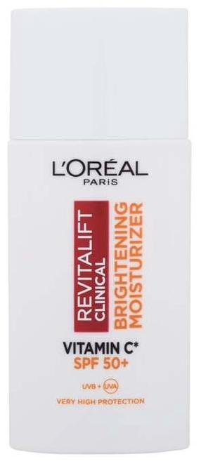 Средство для ухода за загаром для лица L’Oréal Paris Revitalift Clinical Brightening Moisturizer SPF50+, 50 мл