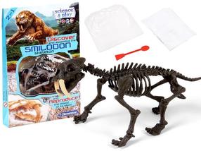 Archeologo rinkinys Clementoni Smilodon, juoda sp.