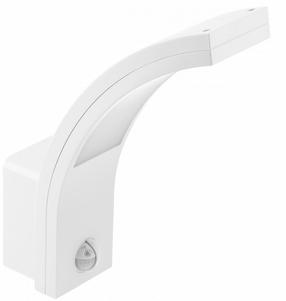 Õue seinavalgusti GTV Paris, 10W, LED, IP54, valge v., 6.6 cm x 25.5 cm