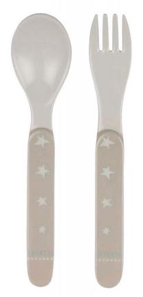 Stalo įrankiai Effiki Kids Cutlery Balloon, 0 mėn., melaminas, šviesiai ruda sp.