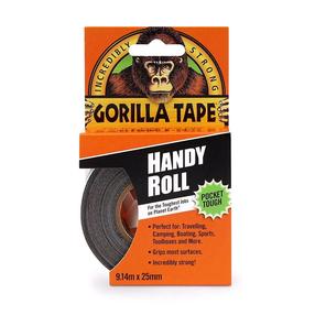 Lipni juostelė Gorilla HANDY ROLL, vienpusė, 9.14 m x 25 mm x 430