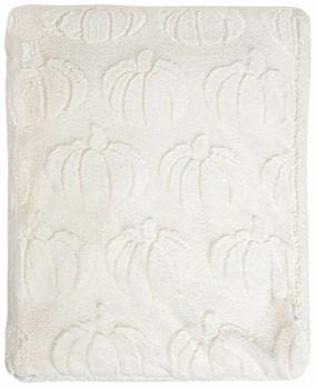 Pledas Homla Cozy Autumn Matara, balta sp., 150 cm x 200 cm