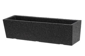 Termo vazonas 4Living Thermo Flowerpot Balcony, polipropilenas (pp), 50 cm x 14 cm, Ø 50 cm, juoda sp.