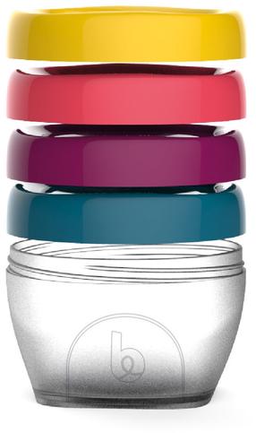 Maisto saugojimo indas Babymoov Babybols Storage Bowls, 0 mėn., plastikas, įvairių spalvų