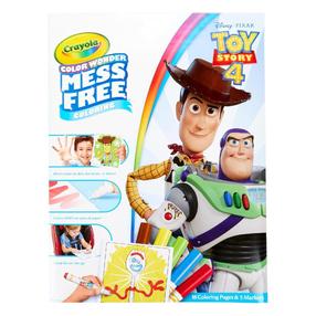 Krāsošanas komplekts Crayola Color Wonder Toy Story 5, balta krās.