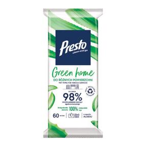 Mitrās salvetes Presto Green Home, 1 sl