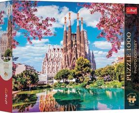 Puzle Trefl Photo Odyssey Sagrada Familia 12137, 48 cm x 68 cm, 1000 gab., daudzkrāsaina