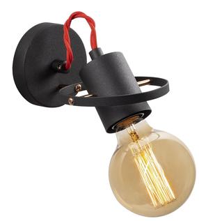 Lampa sienas Opviq Vaveyla 440-A 521SHN2172, E27, 1 x 40 W, bez abažūra / melna krās.