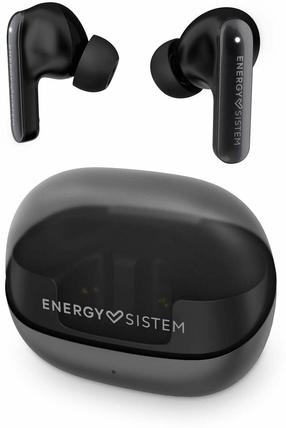 Bezvadu austiņas Energy Sistem Serenity ANC, melna krās.