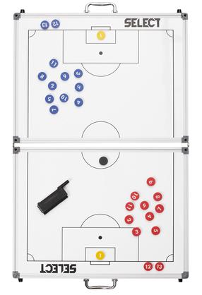 Taktiskais dēlis Select Football Tactics Board 7294100001, 90 cm, balta krās.