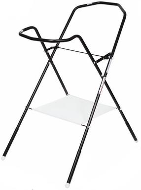Prekė su pažeista pakuote. Vonelės stovas Maltex Lulu, juoda sp., 103.5 cm