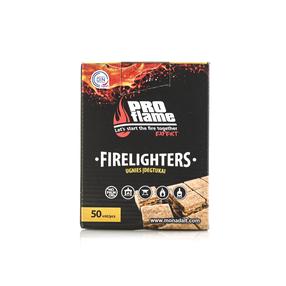 Grilio uždegiklis Pro Flame Expert Firelighters, 13 cm x 8 cm x 33 cm