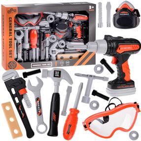 Bērnu darbarīku komplekts General Tool, daudzkrāsaina