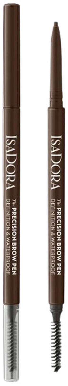 Uzacu zīmulis IsaDora The Precision Definition & Waterproof, 1 g, dark brown 02