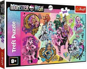 Пазл Trefl Monster High Zombies On Top 23027, 40 см x 60 см, 300 шт., многоцветный