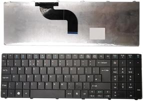 Portatīvo datoru tastatūras Acer, melna krās.