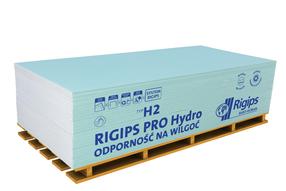 Gipso kartono plokštė Rigips GKBI, 300 cm x 120 cm x 1.25 cm, atspari drėgmei