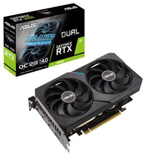 Vaizdo plokštė Asus GeForce RTX 3060 Dual, 12 GB, GDDR6