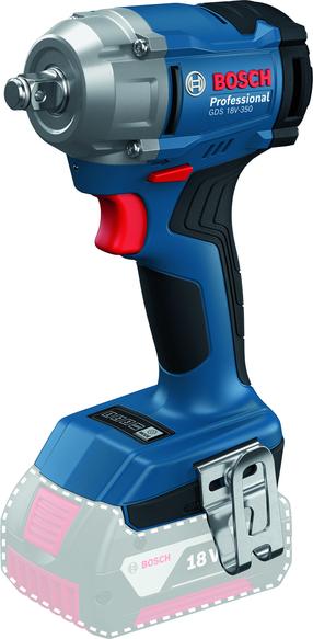 Akumuliatorinis smūginis veržliasukis Bosch GDS 18V-350, 18 V