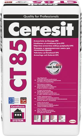 Liim soojendussüsteemide Ceresit CT85, 25 kg