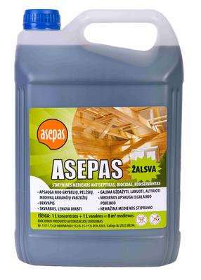 Antiseptikas Asepas, žalsva sp., 5 l