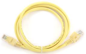 Провод Gembird CAT e5 UTP Patch RJ-45 8P8C, RJ-45 8P8C, 1.5 м, желтый цв.
