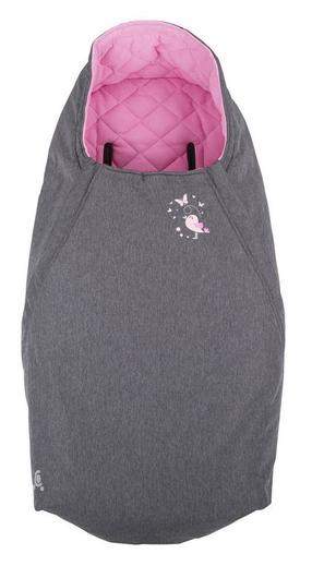 Ziemas guļammaiss zīdainim CuddleCo Comfi Extreme Comfi-Extreme, rozā krās./pelēka krās., 90 cm x 50 cm