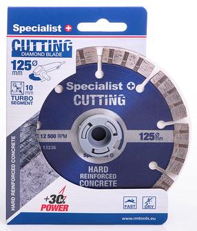 Teemantketas Specialist+ Premium, 125 mm x 22 mm x 10 mm