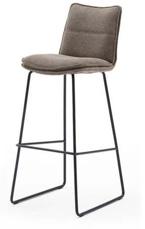 Барный стул MCakcent Hampton, матовый, капучино цв., 54 см x 42 см x 110 см