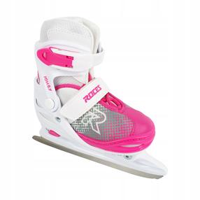 Pačiūžos Roces Jokey Ice X, balta sp./rožinė sp., 26 - 29