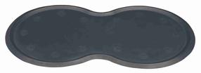 Kilimėlis gyvūno dubenėliams Trixie Place Mat, 45 cm x 25 cm, pilka sp.