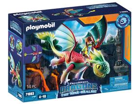 Конструктор Playmobil Dragons Panache & Alex 71083, 14 шт., многоцветный